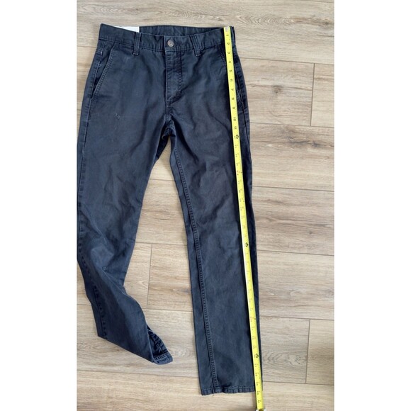 Mens Retro Levi’s Strauss pants Black Chino Jeans  W29X L32 - Picture 5 of 9